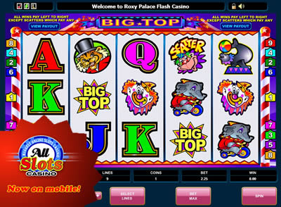 Big Top Mobile Pokie